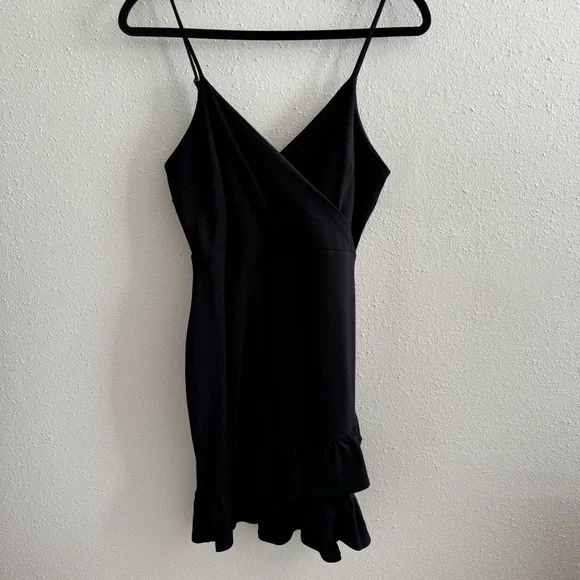 Lulus Sealed With a Kiss Black Bodycon Dress - Size M - Picture 4 of 9